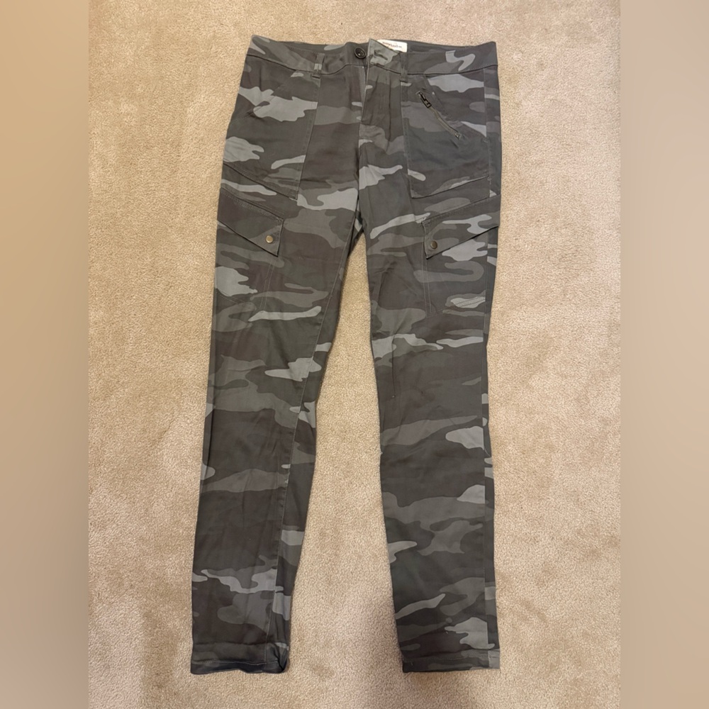 Rewind Gray Cargo Pants